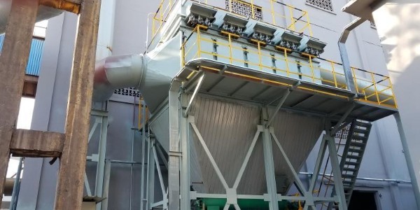 化肥廠廢氣治理選塑燒板除塵器，效果看得見省心又安心